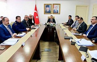 Sinop'ta seçim güvenliği toplantısı yapıldı