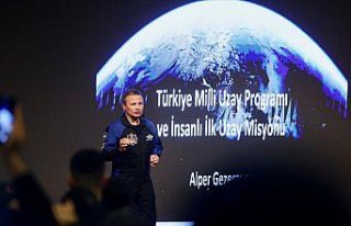 Türkiye'nin ilk astronotu Alper Gezeravcı,...