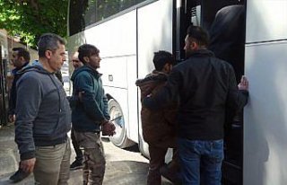 Amasya'da kaçan düzensiz göçmenlerle ilgili...