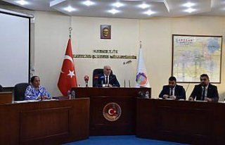 Karabük İl Genel Meclisi Başkanı Ahmet Sözen...