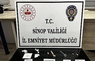 Sinop'ta uyuşturucu operasyonunda 4 kişi gözaltına...