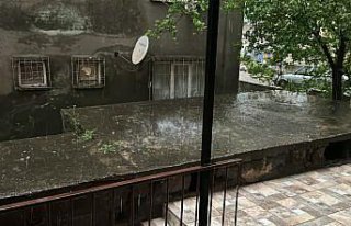 Karabük ve Düzce'de sağanak ve dolu hayatı...