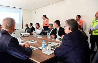 Sinop Valisi Özarslan, Türkeli'de yol yapım...