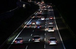 Anadolu Otoyolu'nun Düzce ve Bolu kesiminde bayram...