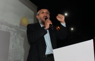 Bafra'da “Gazze'ye destek, soykırıma...