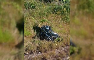 Karabük'te otobüsün altında kalan motosikletli...