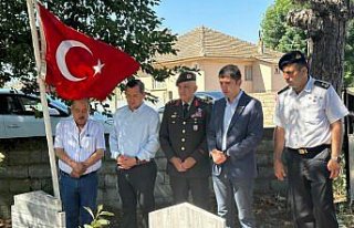 Alaçam'da şehit ailelerine ziyaret