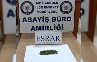 Karabük'te uyuşturucu operasyonlarında 2 şüpheli...