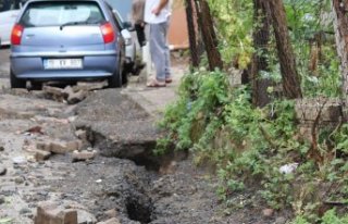 Ordu'nun Ünye ilçesinde sağanak hasara neden...