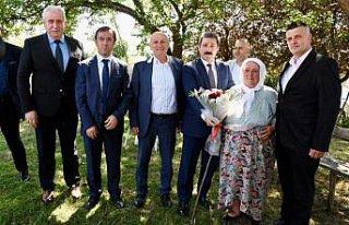 Samsun Valisi Tavlı, Terme'de 15 Temmuz gazisi...