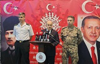 Çorum Valisi Dağlı 1 yıllık asayiş çalışmalarını...