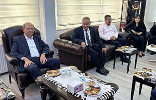 KKTC Cumhurbaşkanı Ersin Tatar, Bolu'da ziyaretlerde...