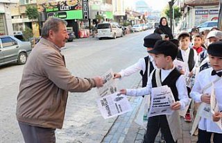 Cumhuriyet'in 101. yılı için Samsun'da...