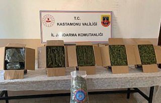 Kastamonu'da uyuşturucu operasyonunda yakalanan...