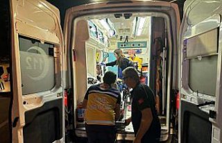 Samsun'da dolmuş ile hafif ticari aracın çarpıştığı...