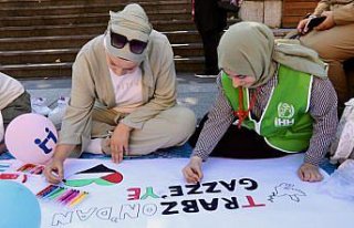 Trabzon ve Ordu'da “Filistinli Çocuklar için...