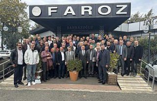 Trabzon'da amatör spor kulüpleri temsilcileri...