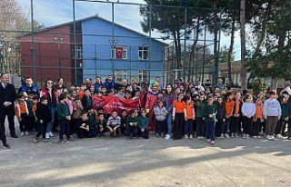 Bafra Gençlik Merkezinden Gaziosmanpaşa İlkokulu'nda,...