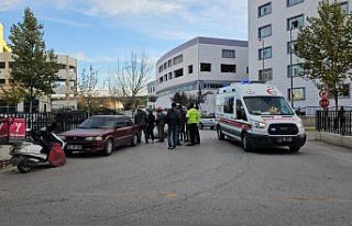 Çorum'da otomobille çarpışan motosikletteki...