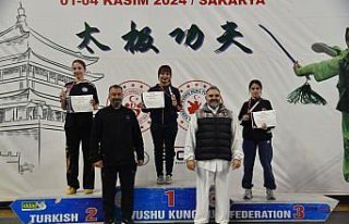 Geleneksel Wushu Türkiye Şampiyonası'nda Düzce'den...