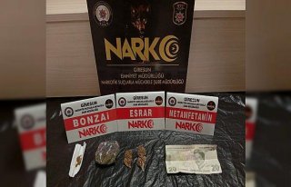 Giresun'da uyuşturucu ticareti yaptığı iddiasıyla...