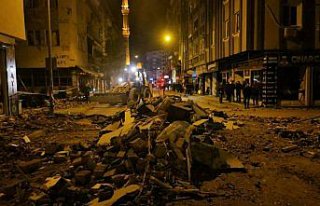 Çorum'da bir binada patlama meydana geldi