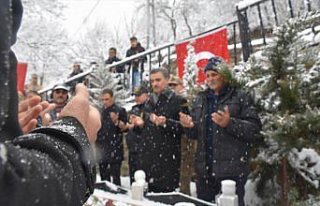 Şehit öğretmen Necmettin Yılmaz, Gümüşhane'de...