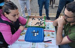 Trabzon'da öğretmenler arasında zeka oyunları...