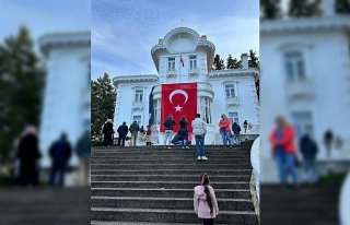 Trabzon'daki Atatürk Köşkü'nü binlerce...
