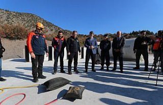 Vali Bakan, AFAD Eğitim Parkuru ve depo alanında...