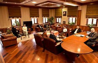 Özel çocuklardan Taşköprü Belediye Başkanı...