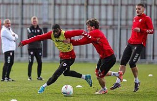 Samsunspor, Trabzonspor maçının hazırlıklarına...