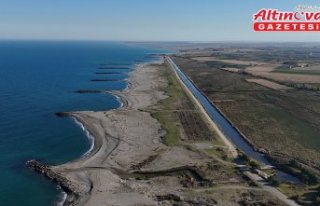 Bafra Ovası'nda su baskınlarını önlemek...