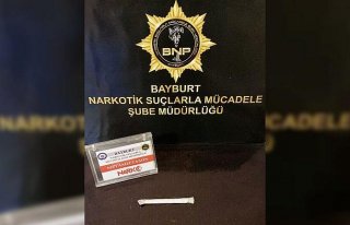 Bayburt'ta uyuşturucu madde ele geçirildi