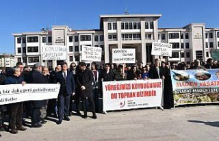 CHP Sinop Milletvekili Karadeniz'den maden sahası...