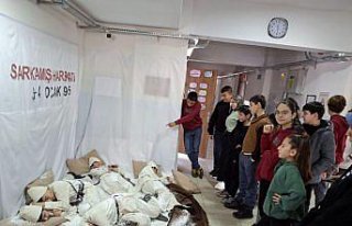 Dodurga'da öğrenciler Sarıkamış şehitlerini...