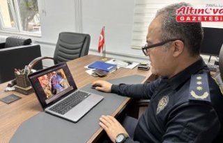 Gerze İlçe Emniyet Müdürü Sevindik AA'nın...