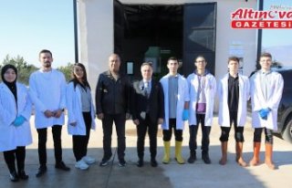 TOGÜ Rektörü Yılmaz, kompost üretim tesisini...