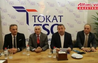 Tokat TSO Meclis Başkanı Yılar, gazetecilerle bir...