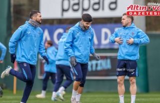 Trabzonspor, Sivasspor maçının hazırlıklarına...