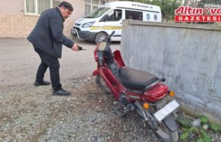 Bafra'da motosiklet hırsızlığı iddiasıyla...