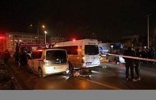 Bolu'da zincirleme trafik kazasında motosiklet...