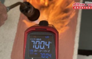 Geliştirilen “yanmaz boya“ 1500 dereceye kadar...