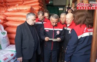 Samsun, Amasya ve Çankırı'da gübre bayileri...