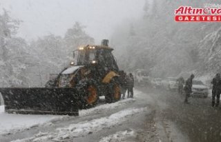 Trabzon Büyükşehir Belediyesi karla mücadele hazırlıklarını...