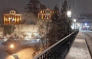 Trabzon'da kar yağışı etkili oluyor