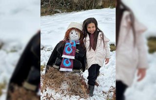 Trabzon'da “Kardan Adam Yarışması“ düzenlendi