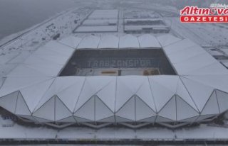 Trabzonspor-Gaziantep FK maçının oynanacağı Papara...