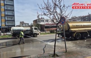 19 Mayıs Belediyesinden bayram temizliği