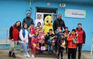 Ayancık'ta köy okullarında deney etkinliği...